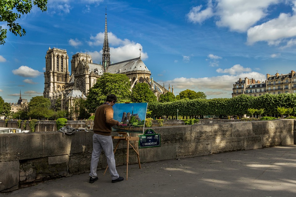 artist in Paris