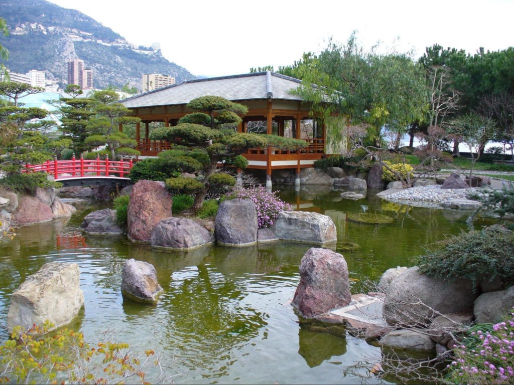 Japanese Garden in Monaco
